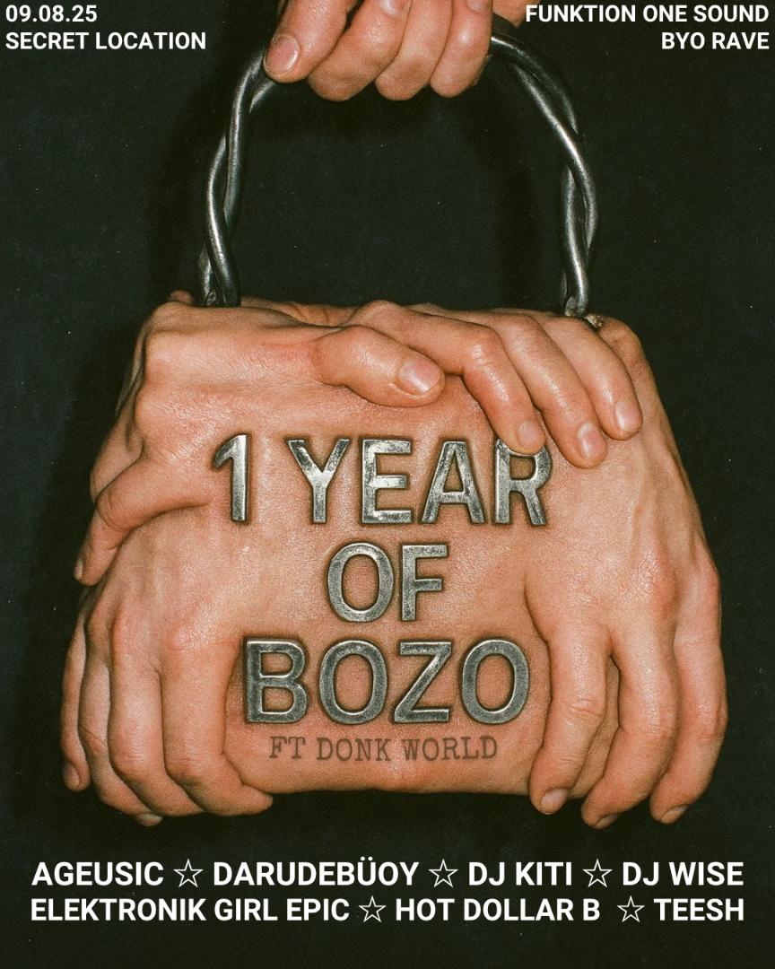 1 Year of Bozo ft Donkworld (SECRET LOCATION RAVE)