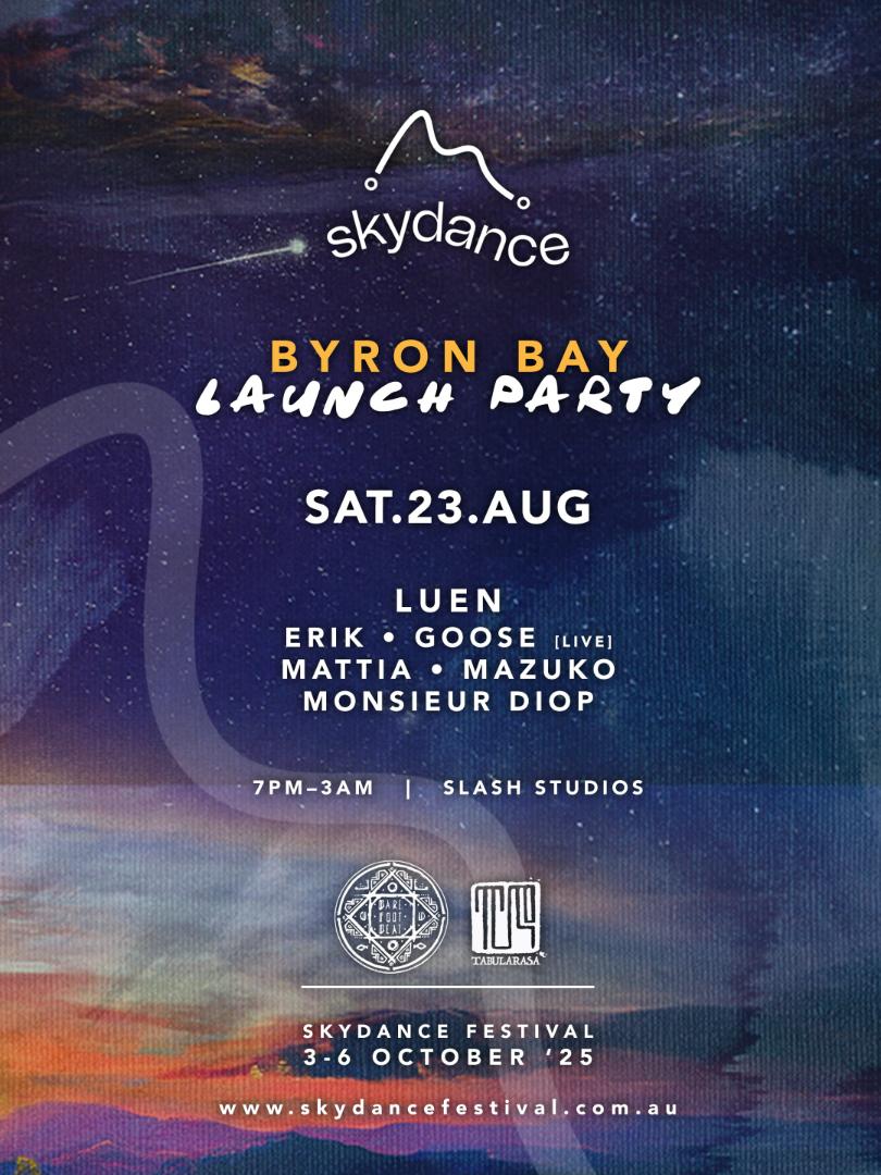 Barefoot Beats & Tabularasa Collective present: Skydance Launch - Byron Bay