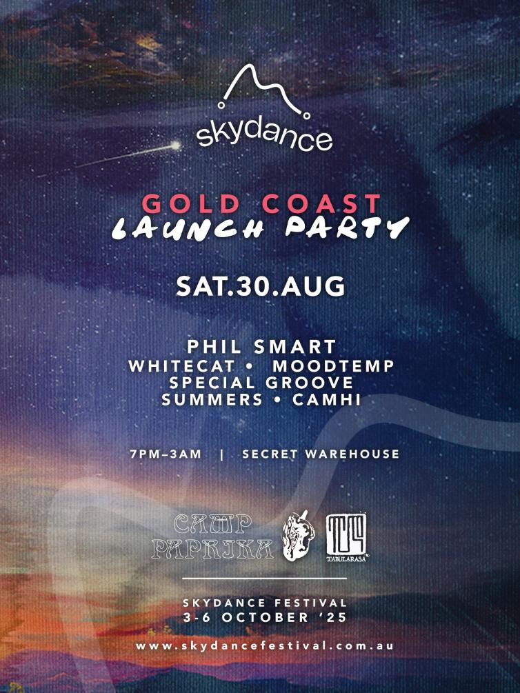 Camp Paprika & TR present: Skydance Launch Party — Gold Coast