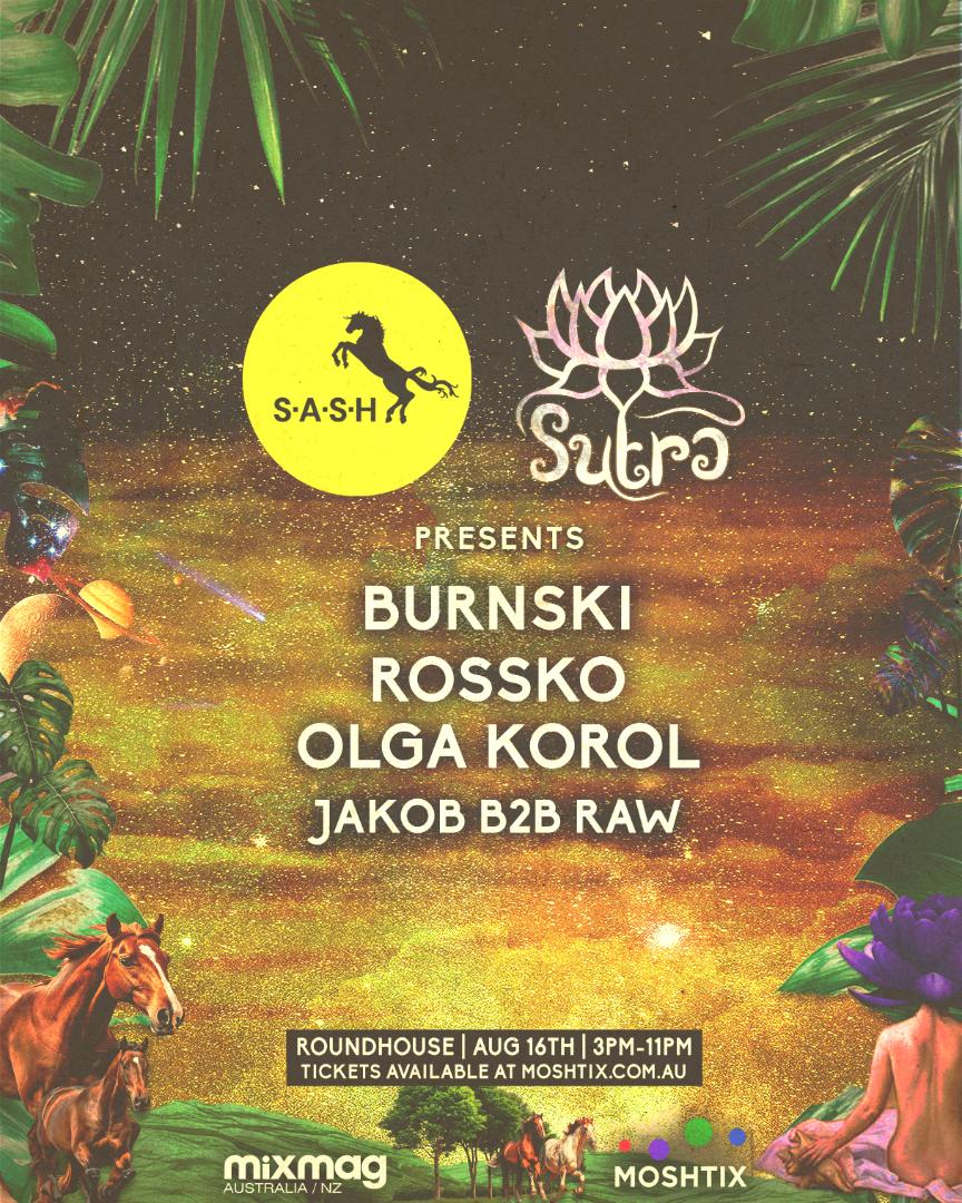 ★ S.A.S.H & SUTRA at Roundhouse ★ PRESALE TICKETS ★ 
